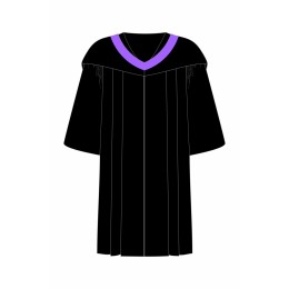 Purchase the coming version of the bachelor's graduation gown of the school of science of the City University of Macao, purple shawl robe, graduation gown supplier DA300 Purchase the coming version of the bachelor's graduation gown of the school of science of the City University of Macao, purple shawl robe, graduation gown supplier DA300
